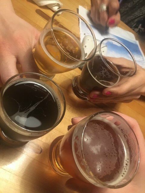 Team bonding <a href="/barnstormerbeer/">BarnstormerBrewingCo</a> ! Our prize for winning "pub trivia" #barnstormers