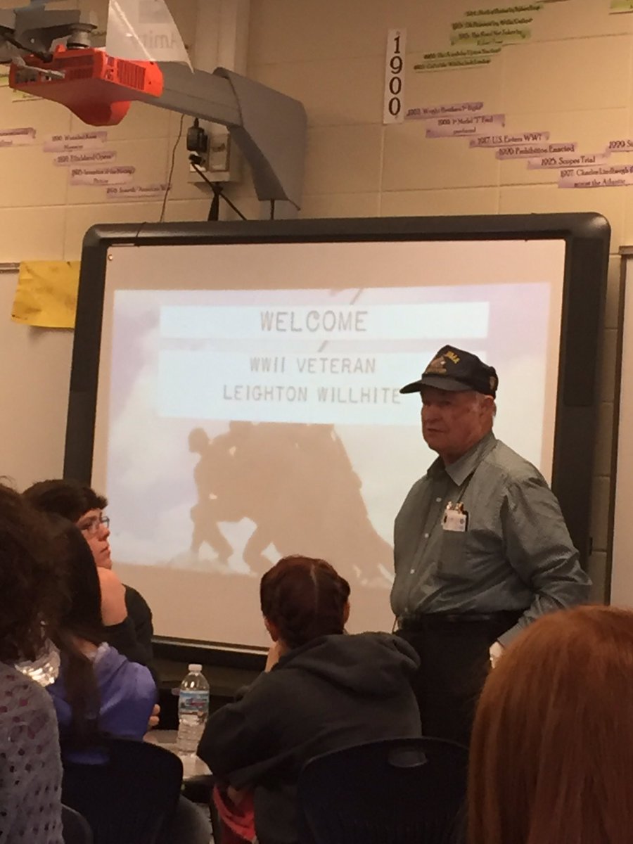 What a gift!! Our Iwo Jima vet sharing his story! ❤️🇺🇸