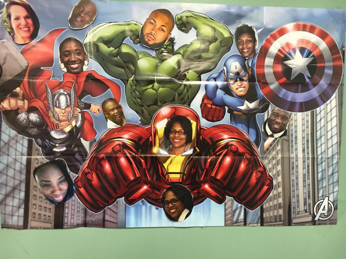 Akingsmith1's tweet photo. Superhero GO team? This is how to do it! GO team # strong schools @ATLsuper @collinsforkids @AssocSupBattle https://t.co/g782Jsp4Mu