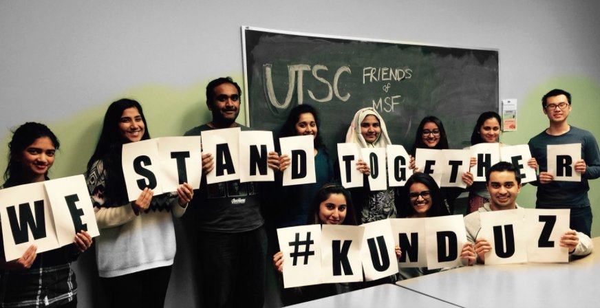 FriendsMSF_UTSC's tweet photo. We say loud and clear, the doctor of your enemy is NOT your enemy #NotATarget https://t.co/e46LOjuWey
