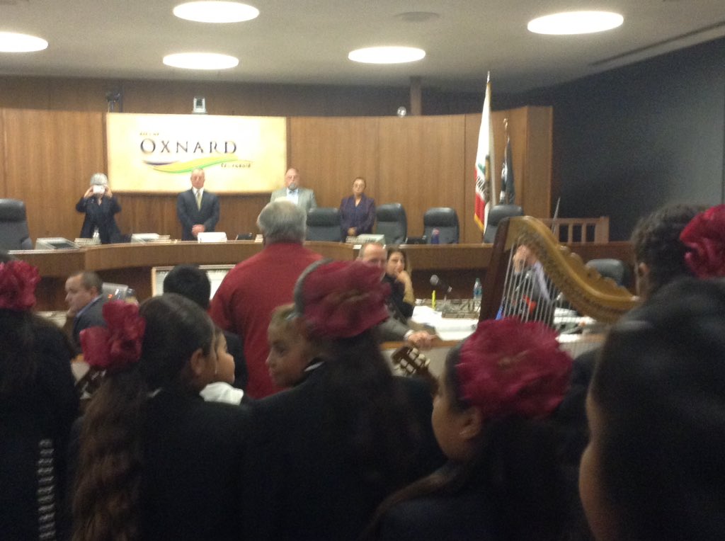 CityofOxnard's tweet photo. Inlakech center director Javier Gomez thanks city council for supporting the for 43 years #Oxnard #discoveroxnard https://t.co/90DUKsDV9c