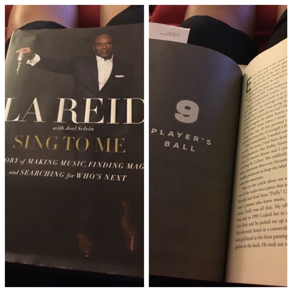 scunningham626's tweet photo. Getting some reading in...this book tho #gettingmylife #lovehisjourney #inspiration #singtome #LAReid #cincynative https://t.co/cG9D9nMWTB