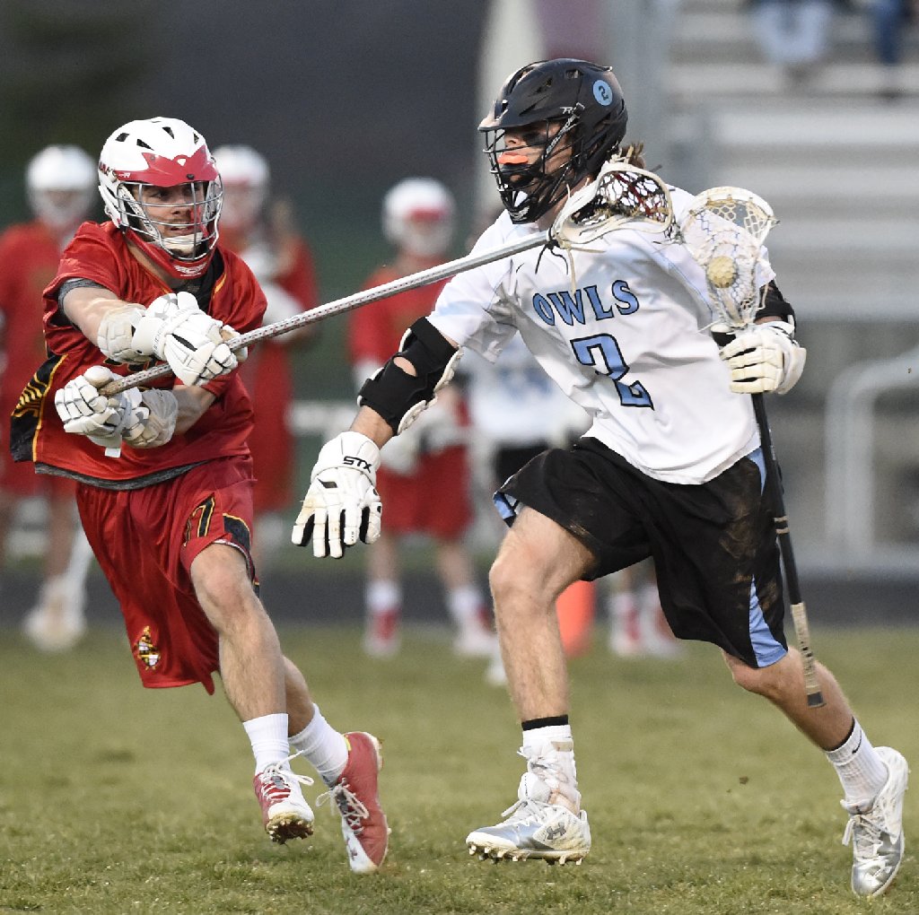 carrollvarsity's tweet photo. .@WestOwlsLax has some 'big shoes to fill,' but do so in opener vs. Dulaney. STORY: https://t.co/SxEE1z2foa #CVLax https://t.co/xlpG30hh6v