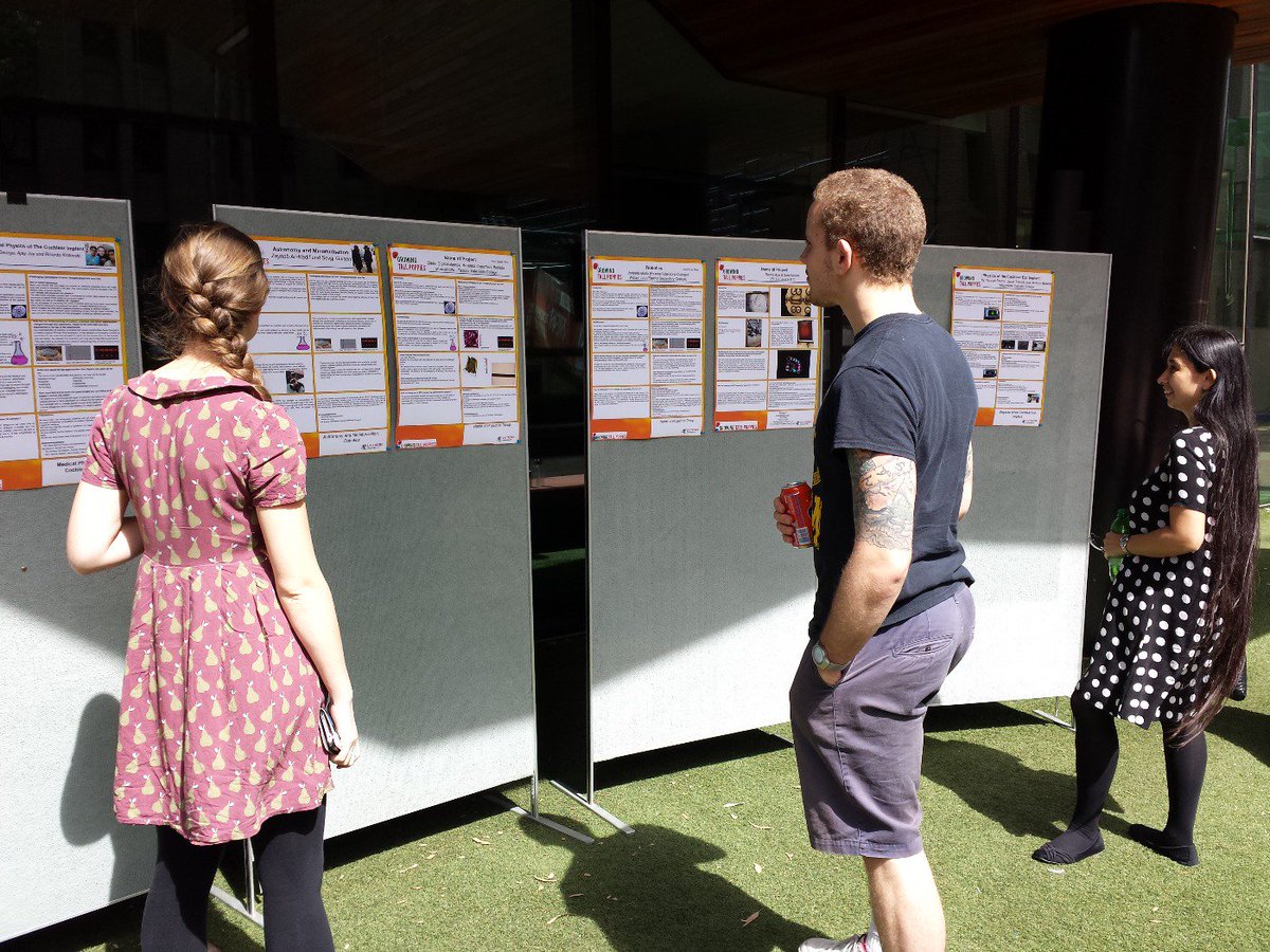 GTPscience's tweet image. What better way to show off great #science! #postershowcase #gtp2016 #winnergetschocolate