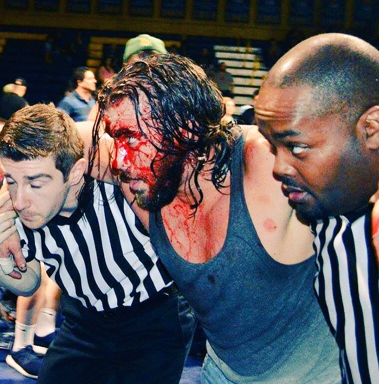 DallasIrvinWWE's tweet photo. We are always there when they need us. #ZebraArmy #Referee #HardBodyRefs @PWXwrestling https://t.co/ySJhcfzElr