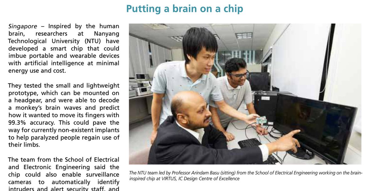 QSCorporate's tweet image. Team from @NTUsg puts a brain on a chip qsnews2wow-u.com/latest_edition… #ElectricalandElectronicEngineering #HigherEd #QSWUR