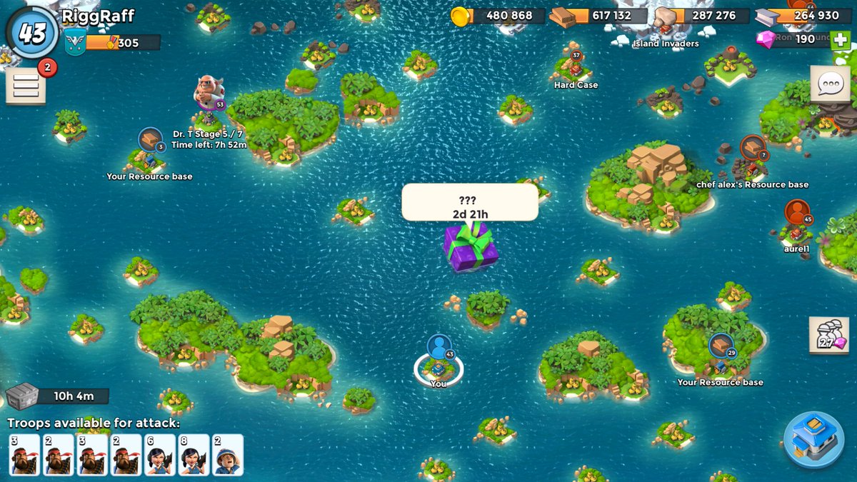 RiggRaffgaming's tweet photo. Megacrab!? 2 more days!! #boombeach #supercelll #megacrab https://t.co/gd3Gwh94EL