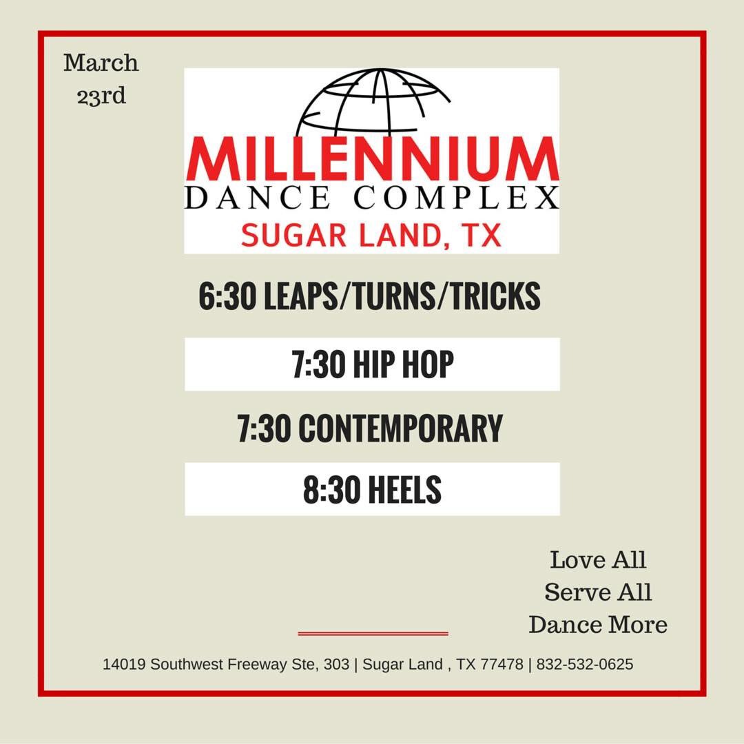 mdcsugarland's tweet photo. Wednesday:$5 off for two classes tomorrow.Use one , save one or use them both in one day. must be use by 3/31st https://t.co/svIbZh1BLn
