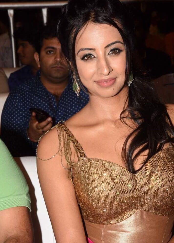 RIAZtheboss's tweet photo. @actressanjjanaa 's pics styled by #neerukumar for #sardaargabbarsingh audio release held in Hicc Novotel https://t.co/TaEzWVR9At