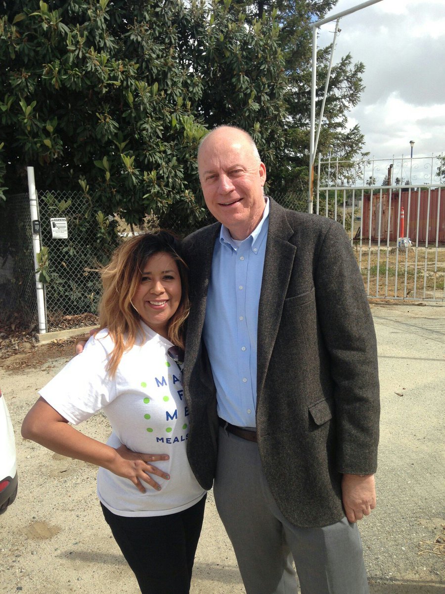 I enjoyed delivering meals to seniors today with Lynn from Meals on Wheels.  Thanks, Lynn!