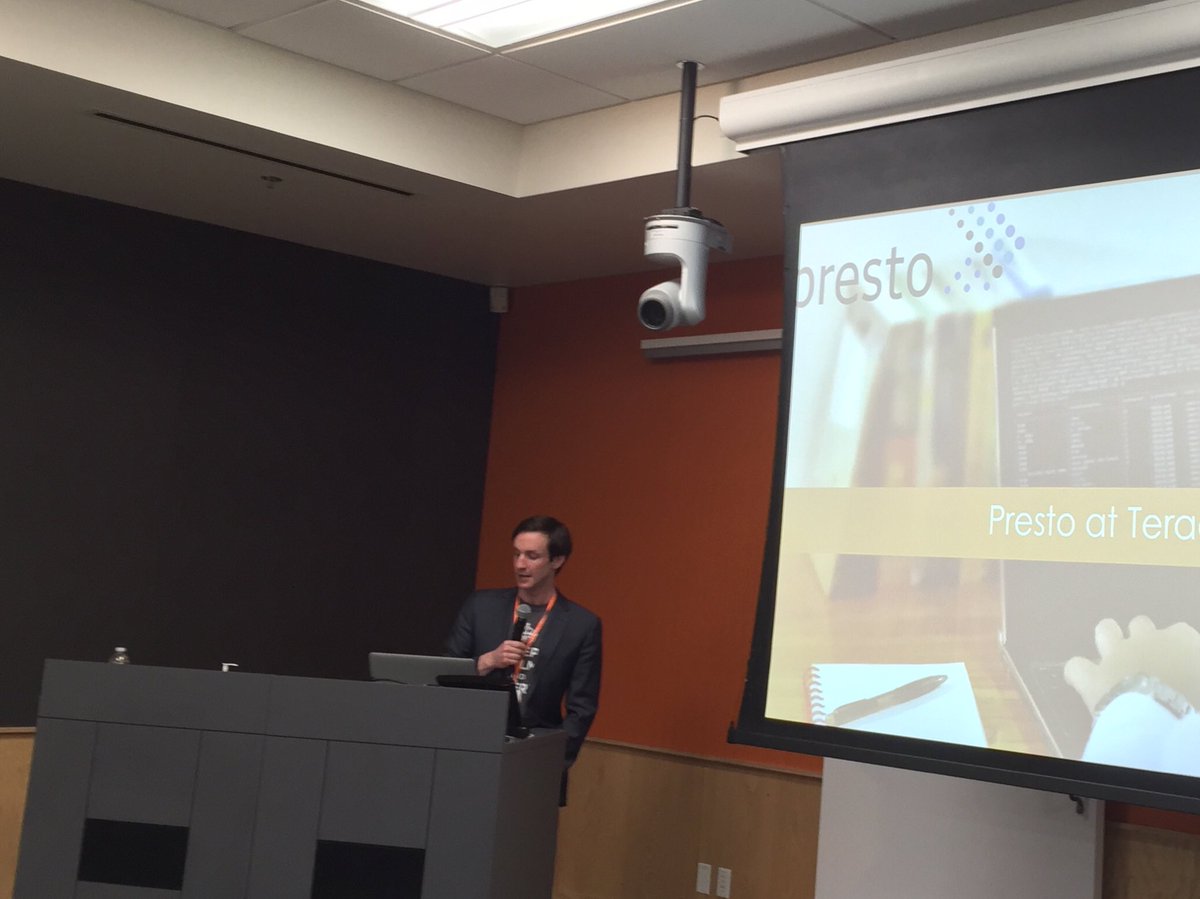 raghavsethi's tweet image. .@JustinBorgman: #PrestoDB will integrate with industry leading BI tools like Tableau and Microstrategy @prestodb