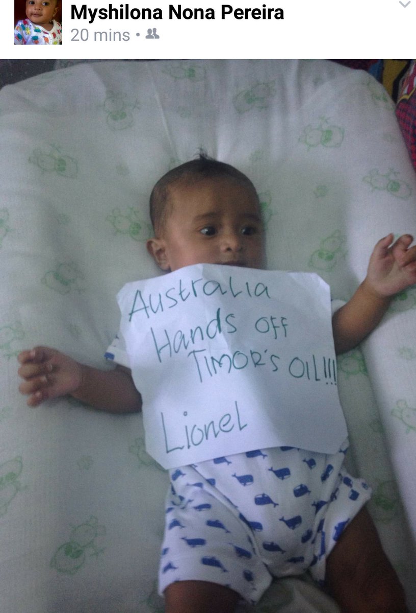 #Timor's  next generation join the call for #HandsOffTimorsOil #medianlinenow
#microfashion