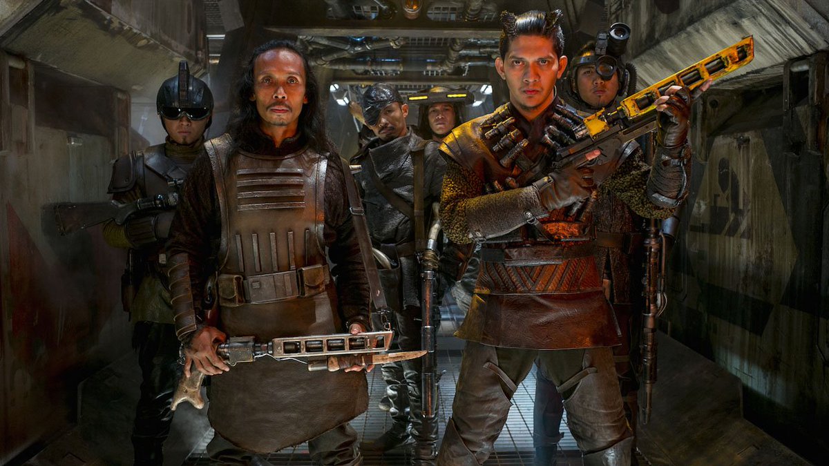 IGN's tweet image. Han &amp;amp; Chewie run afoul on Kanjiklub in this clip from #StarWars: The Force Awakens Blu-ray! ign.com/videos/2016/03…