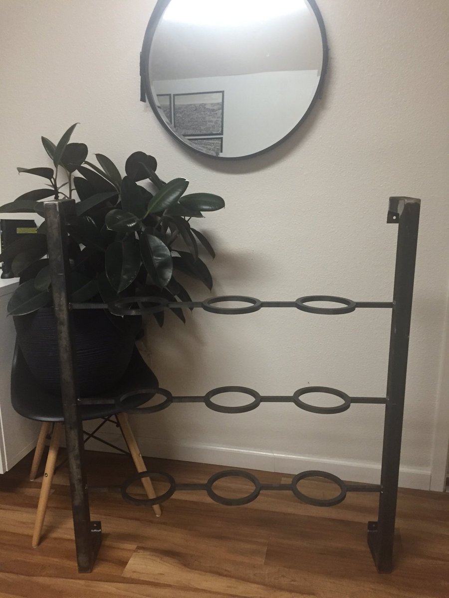 RecklessIronWrk's tweet photo. Herb Garden pre powder coat finish #fixerupper #recklessironworks https://t.co/eK65NI5hhE