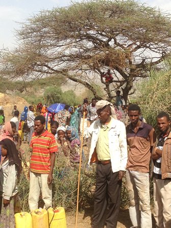 Flo_HeOps's tweet photo. Worst #drought in #Ethiopia in 50 yrs.Farmers in desperate search of water&amp;pasture for their livestock @IFRCAfrica https://t.co/noCQe9WFWK
