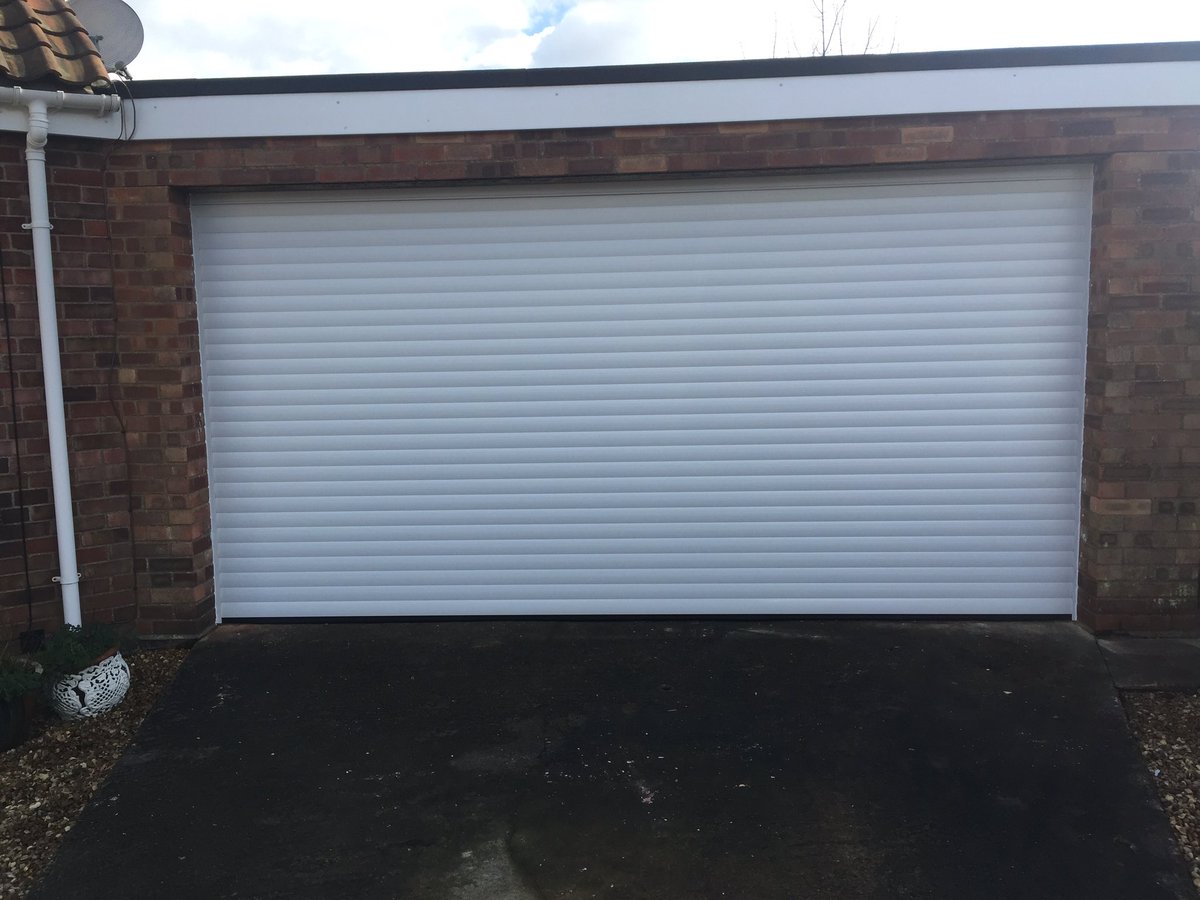 YLGDMLtd's tweet photo. Up double up and over out and new white roller door fitted https://t.co/zAx3LmCCSs