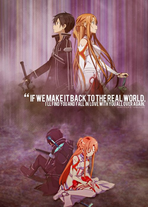 Anime & Manga Quotes — SWORD ART ONLINE II