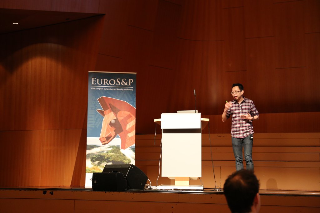 IEEEEUROSP's tweet photo. Looking forward to a strong day two starting now! #EuroSP16 (2/2) https://t.co/Dn386TilBw
