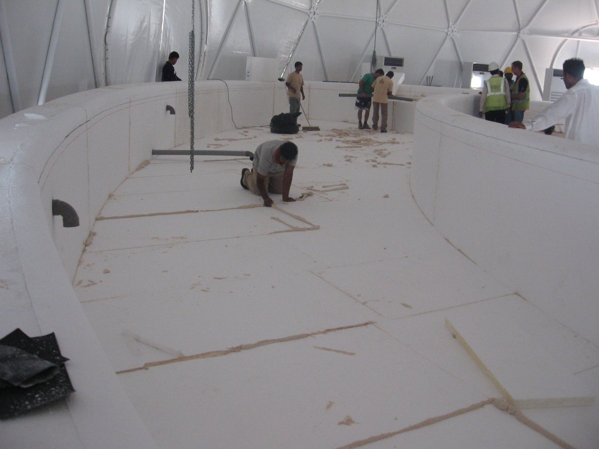NPPFLLC's tweet photo. Swimming pool in Abu Dhabi 
#NPPFEPS #Polystyrene #AbuDhabiConstruction https://t.co/BXjwBC1BtN
