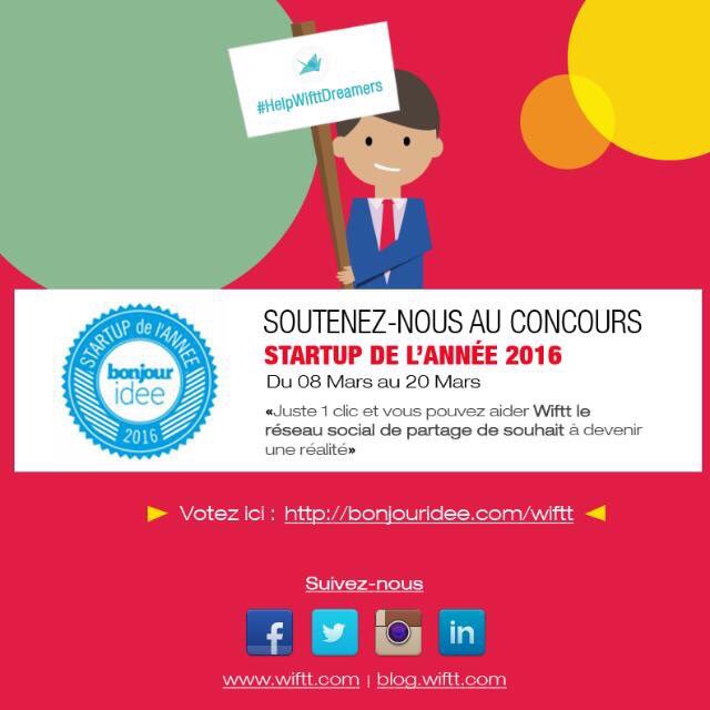 CCBenin's tweet photo. Soutenez @WifttApp le réseau social made in #benin en compétition pr la #StartupDelAnnee https://t.co/ZGtTCZHen0 https://t.co/TN3boKEm5c