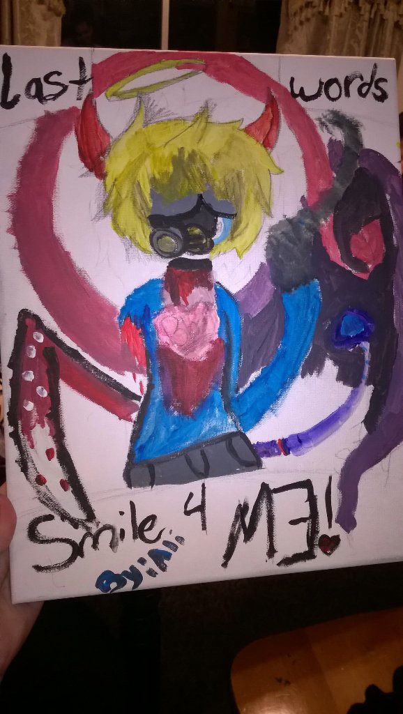Finished.....it looks shitty when painted