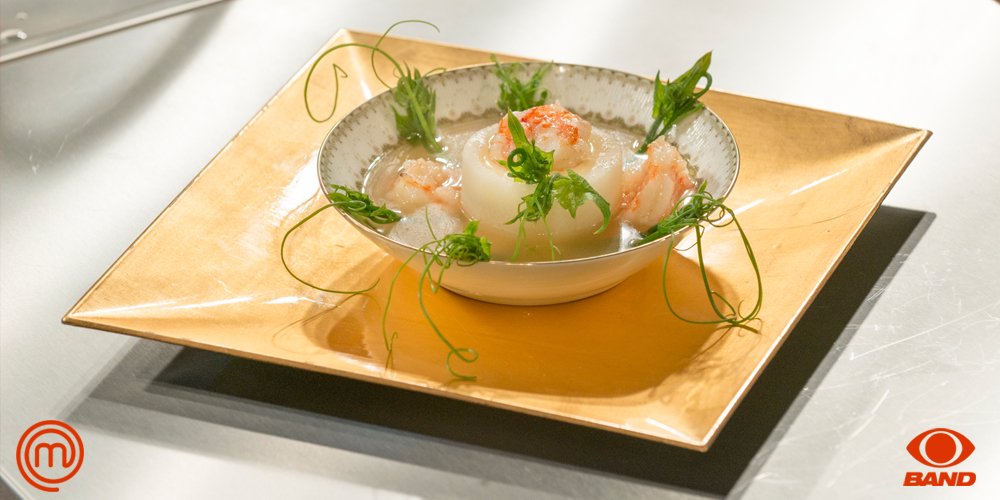 masterchefbr's tweet photo. Se for pela beleza o prato do Lee já ganhou! #MasterChefBR https://t.co/vuyE73I0Sq