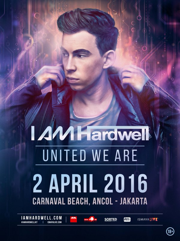 TODAY'S EVENT: HARDWELL - April 2nd 2016. Carnaval Beach, Ancol, JKT. | Promoted by <a href="/ismayalive/">ISMAYA LIVE</a>