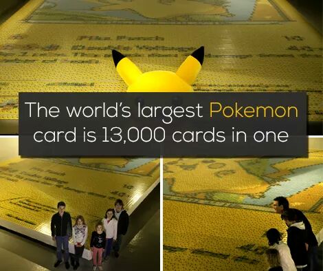 TheLEDGEtweet's tweet photo. World largest Pokemon card!

#pokemon #art https://t.co/4cVnbWDSTT
