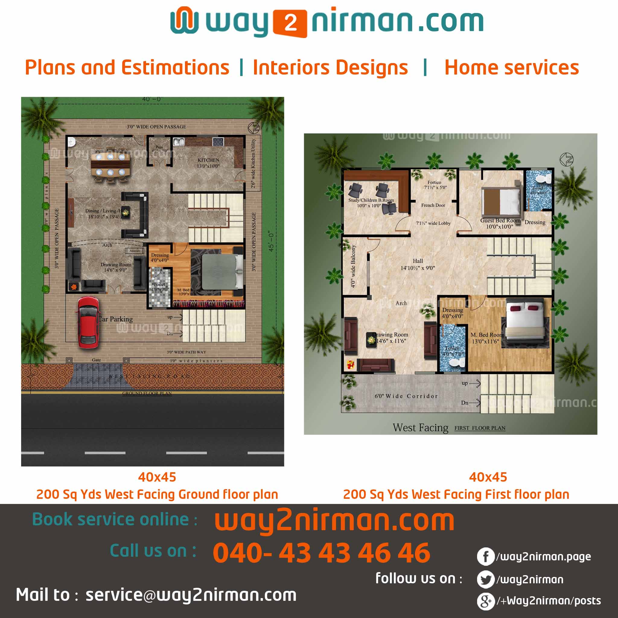 Way2nirman 0sqyards 40 X 45 West Facing Ground Floor Plan First Floor Plan For Free For More Houseplans Way2nirman T Co Haz9hre6vd Way2nirman 0sqyards 40 X 45 West Facing Ground Floor Plan First Floor Plan For Free For More Houseplans Way2nirman T Co Haz9hre6vd