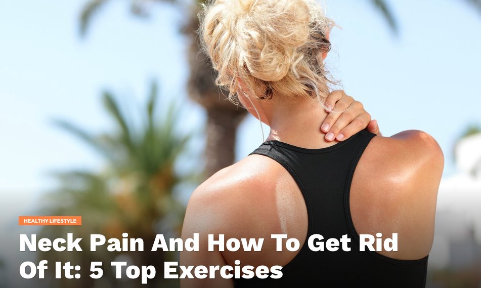 SweatbandActive's tweet image. 5 exercises to ease neck pain:  bit.ly/1MBh9WX @DietFitGym @TriathlonHelp @TheFitWorkout @stretchtime