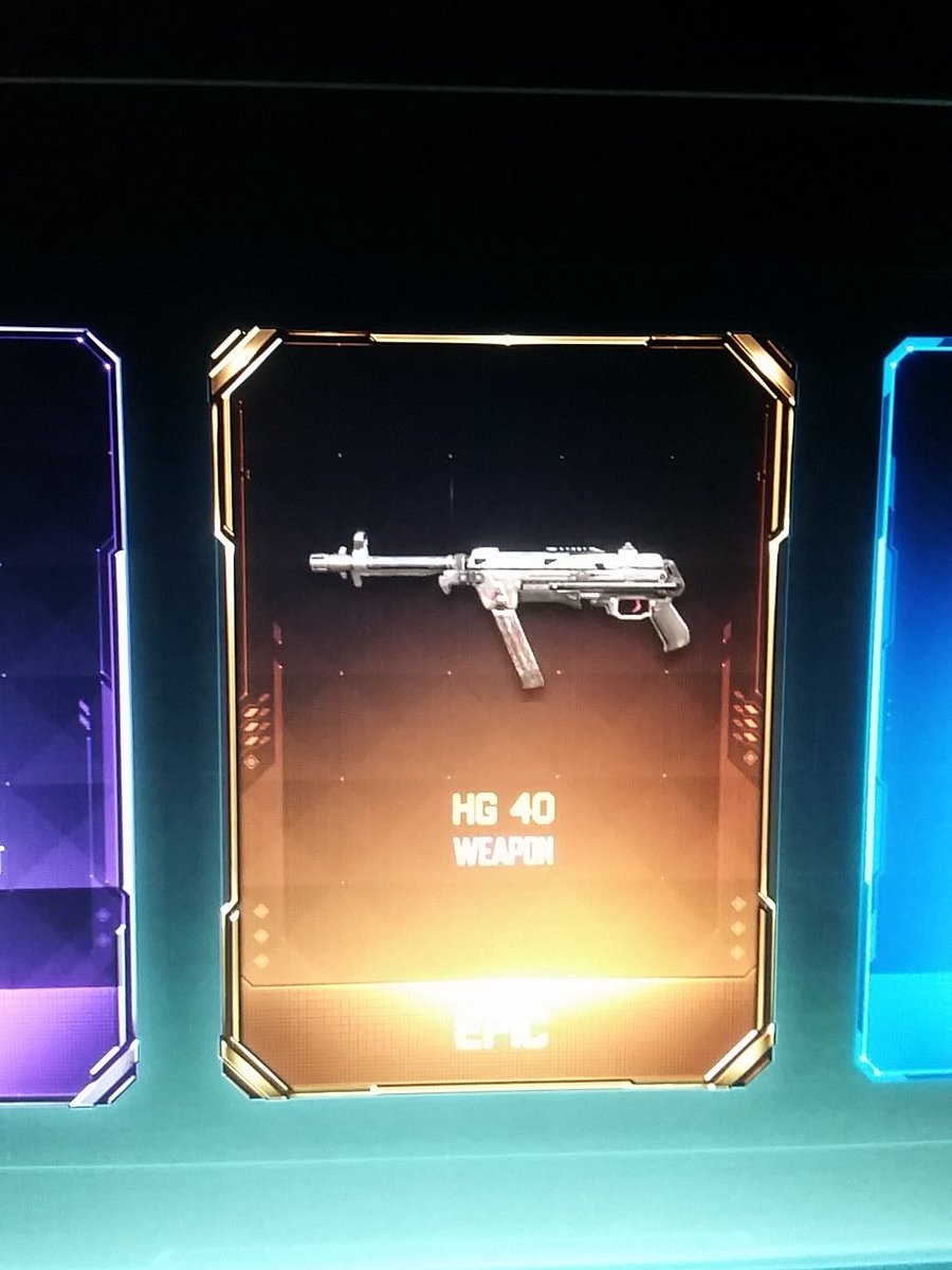 markes129's tweet photo. New update, new weapons, looky what i got first try, mp40 is back baby #gamegrind #bo3update https://t.co/d6q2GoemwS