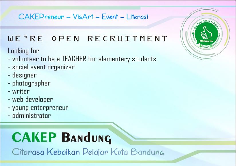 hello fellas, we're open recruitment for this position
come join us and let's have fun
hhe 
<a href="/Cakepers/">Cakep Itu INDONESIA</a>