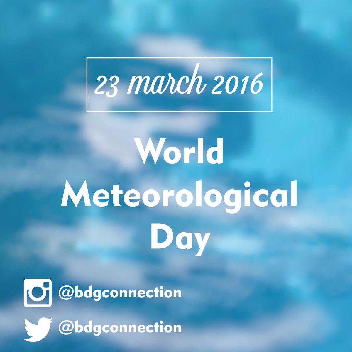 bdgconnection's tweet photo. HARI METEOROLOGI SEDUNIA ( WORLD METEOROLOGICAL DAY )
#meteorological  #bandung #bandungjuara #bandungconnection https://t.co/rX0qoJdE4X