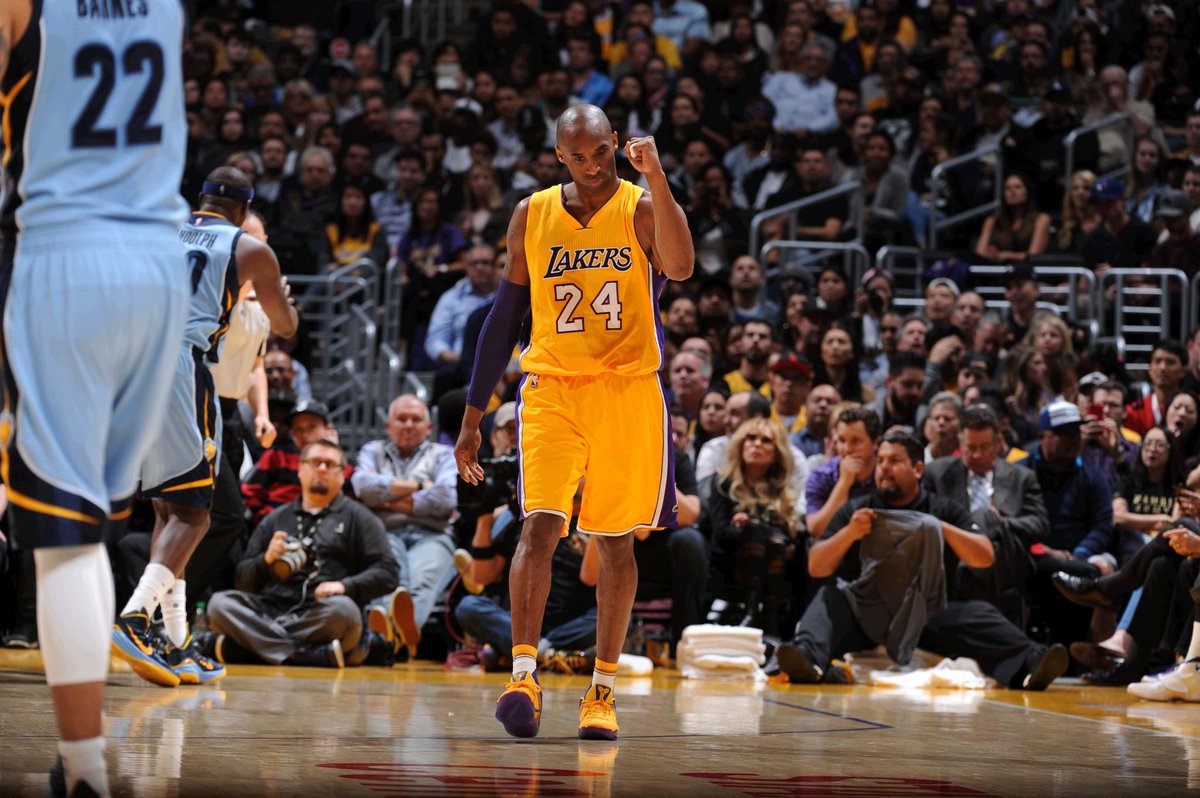 Kobe Bryant drops 20 Pts as Lakers take down Grizzlies, 107-100, snapping a...