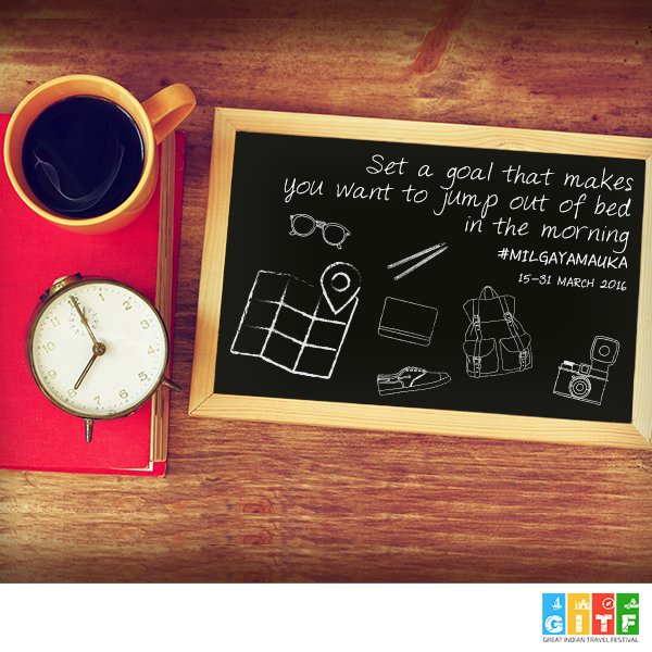 GITF_India's tweet photo. What makes you jump out of bed every morning? Reply with ur answer. https://t.co/tHDMQgZHio #GITF2016 #MilGayaMauka https://t.co/WEzJx7IFxe