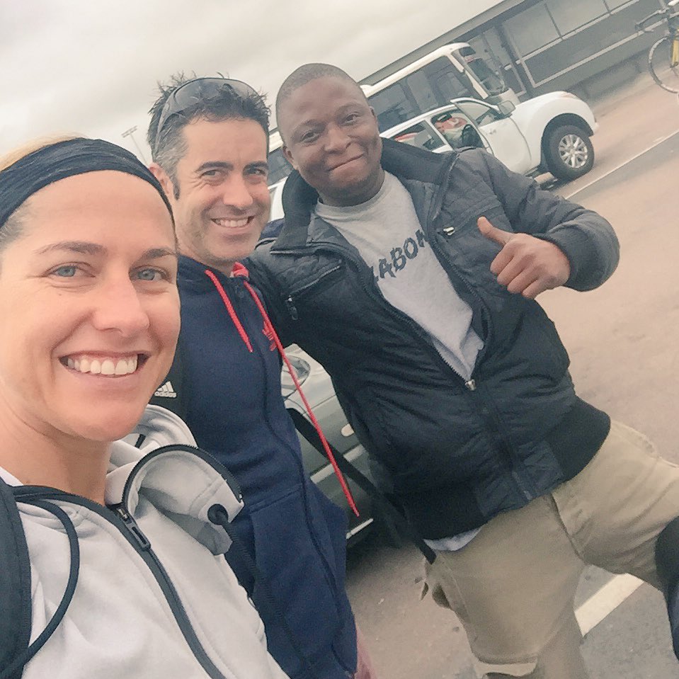 ReneKalmer's tweet photo. #UBERimpressed @Uber_RSA with Thokozane our driver to the airport✈️ Next stop Cape Town #OMTOM2016 https://t.co/9tEp19ZP8a