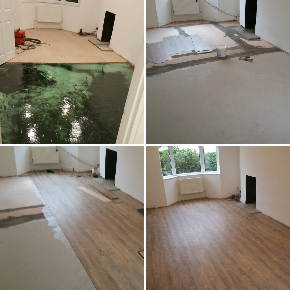 CarpetsCook's tweet photo. #DPM (damp proof membrane) followed by #screed #stopgap300 to #9mm #ply followed by #karndean https://t.co/AdcNKZJDTG