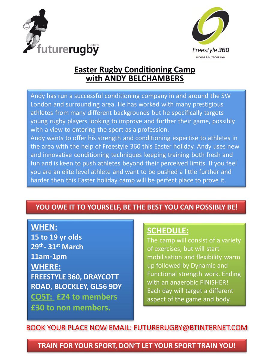 Andy Belchambers tweet media