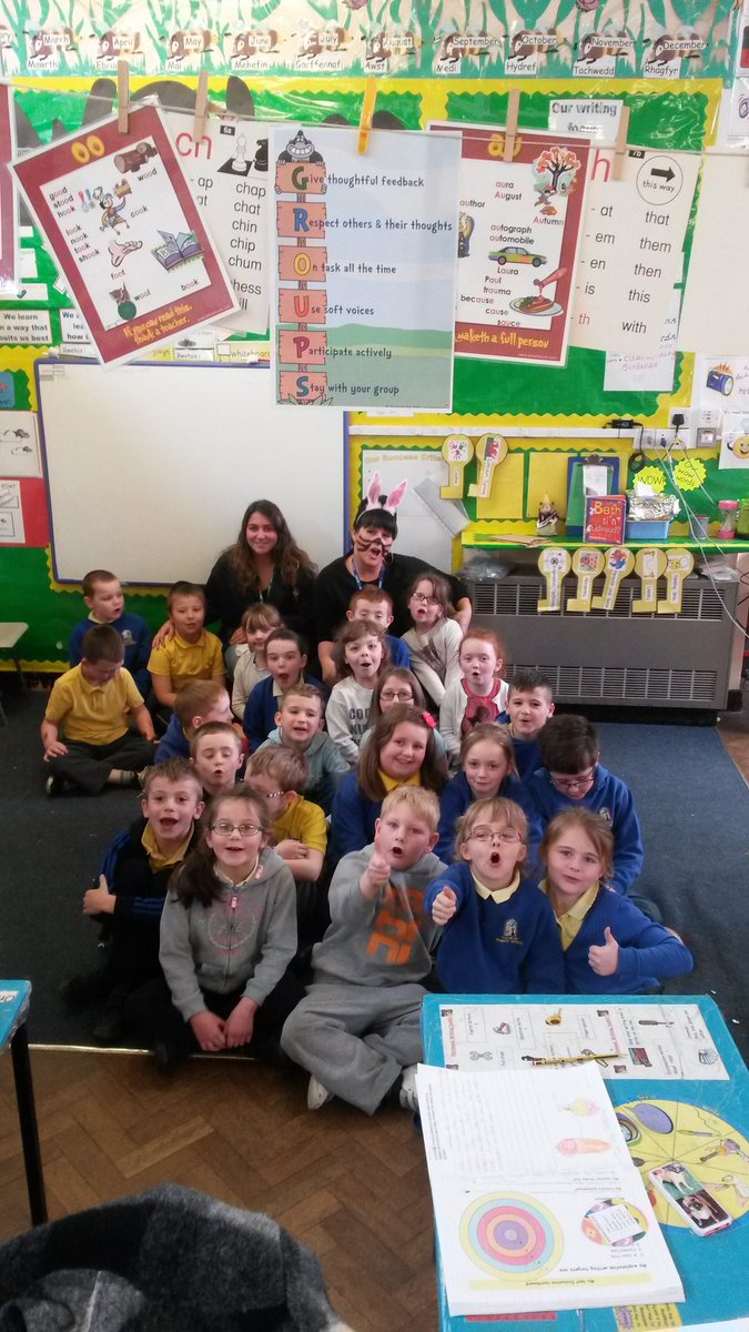 portmeadp's tweet photo. Blywddyn dau went to help the Easter bunny find all the eggs and solve his problem!๐#pmdpnum #pmdpre https://t.co/pH1BSzHJLx