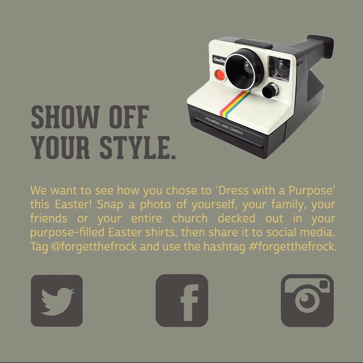forgetthefrock's tweet photo. We can't wait to see how you chose to #ForgettheFrock and #DresswithaPurpose this Easter! https://t.co/JyYsThmwSe