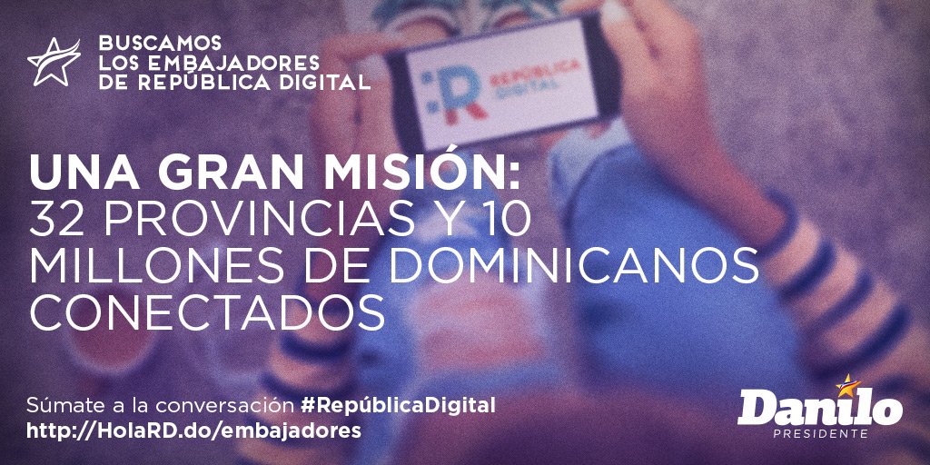 serie37pop's tweet photo. Para que esta meta se logre necesitamos de tu apoyo, conviértete en embajador de República Digital https://t.co/2GROQNvO93