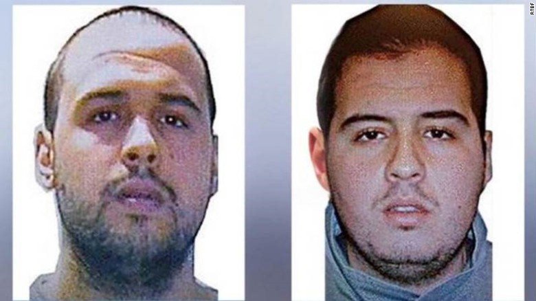 Prosecutor: 
Khalid El Bakraoui (left) was #Brussels metro bomber
Brahim El Bakraoui (right) was an airport bomber