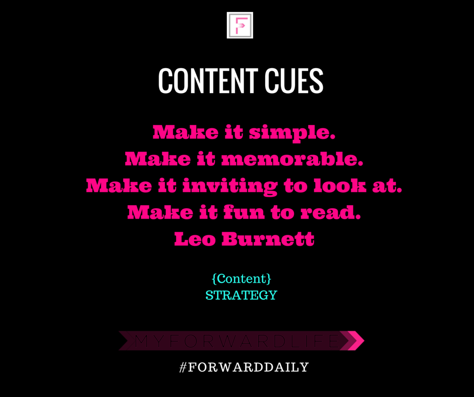 myforwardlife's tweet photo. Make it simple. make it fun to read. #content #strategy #forwarddaily https://t.co/5nQHUV1bqu