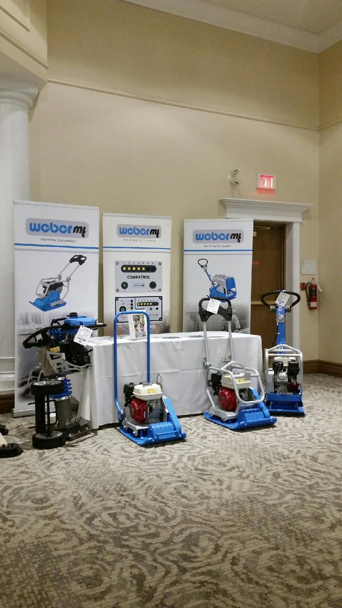 webermtinc's tweet photo. Tech Bloc Showcase Burlington, Ontario #weknowcompaction @HultonTool @paverpete1 @techobloc https://t.co/8zgxd7fhj3