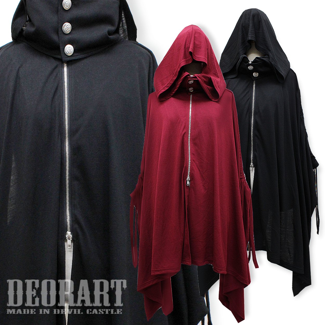 Deorart ディオラート 公式 魔道士風 ロングマント 柔らかい薄手のカットソー素材で作ったフード付マント ゴシック感満載のシルエットを纏えば 死神や魔法使いを連想させるようなゴシックスタイルの完成 T Co Bz6hvtp523 T