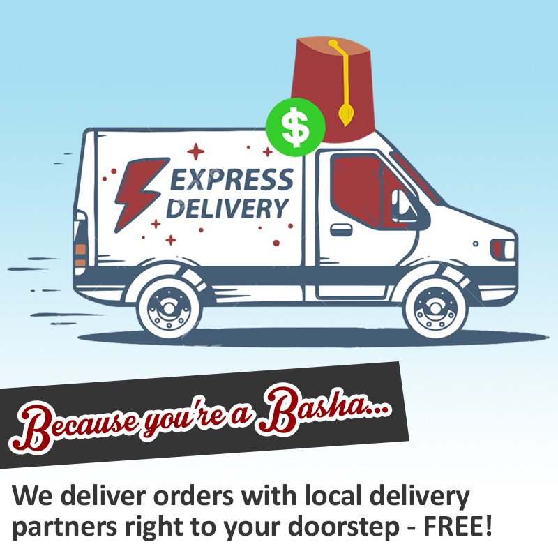 CashBasha's tweet photo. Because you are a Basha, We deliver your orders straight to you with our local delivery partners - Free! #jo #ksa https://t.co/vhc53t2xfV