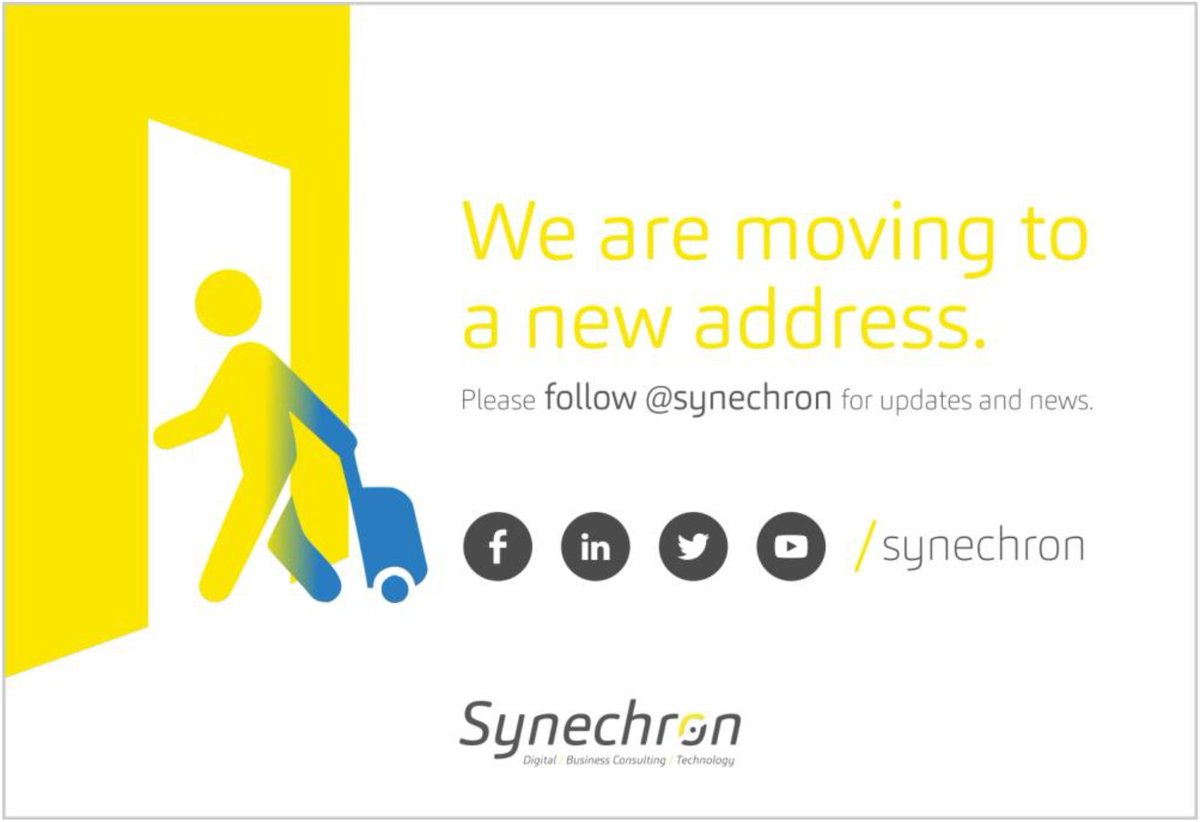TeamTradeGroup's tweet photo. This account will disappear soon. Please, follow us on @Synechron ! https://t.co/qUvlpdwOrK