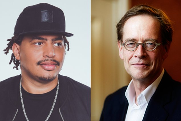 Een onwaarschijnlijk duo ontmoet elkaar: rapper <a href="/fresku040/">Fresku</a> en <a href="/HBoutellier/">Hans Boutellier</a>. bit.ly/1LG7mUH