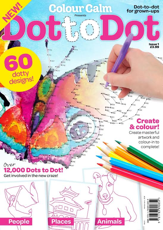 From <a href="/colourcalm/">Colour Calm</a>, and hot on the heels of the adult colouring craze, comes dot-to-dot for grown ups. Out today...