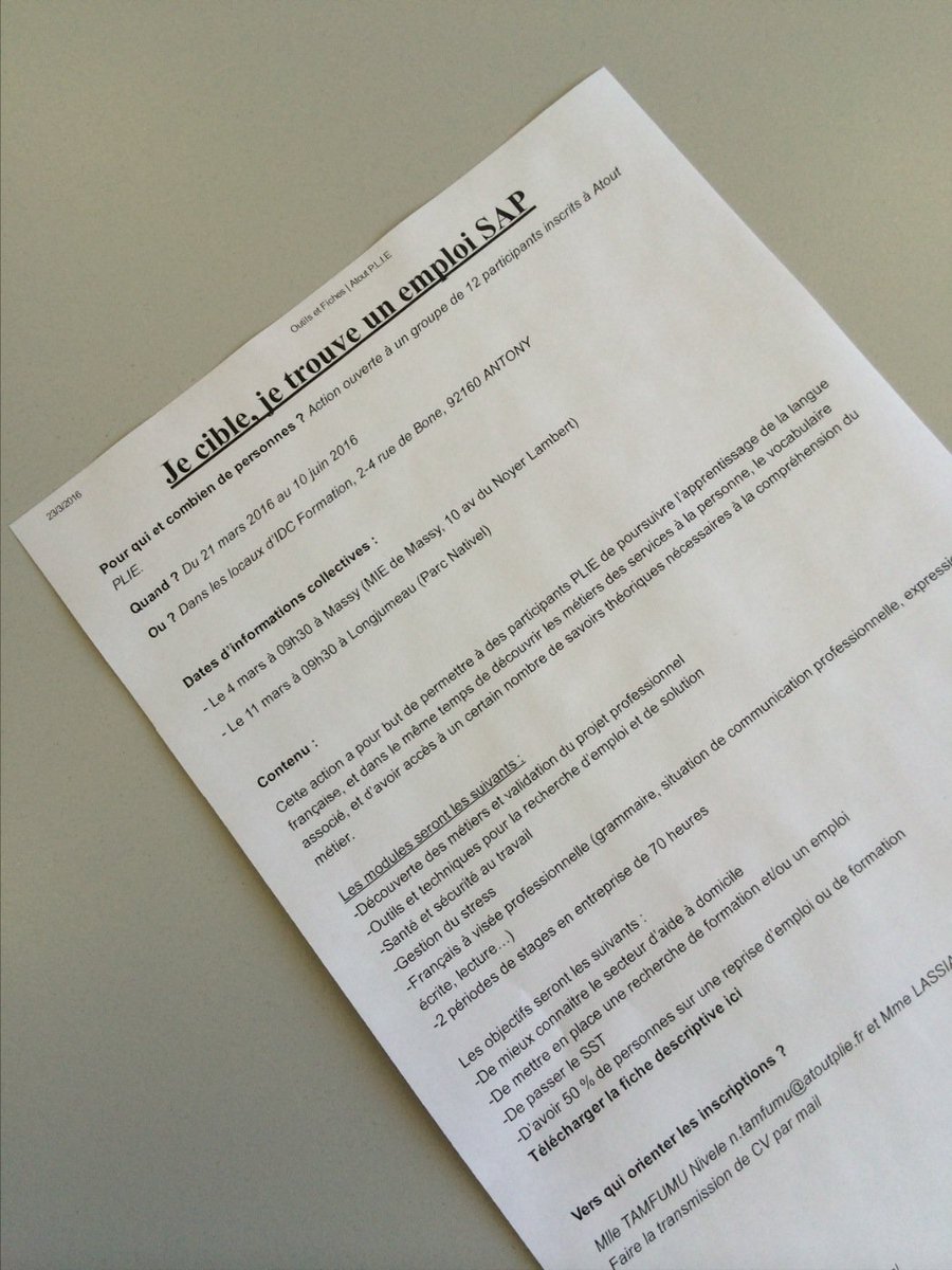 Lancement : devenir pro dans les services a la personne. #idcformation